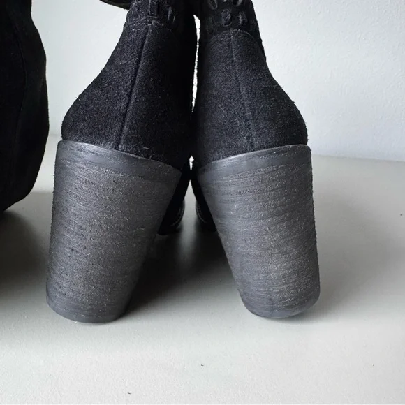 Vince Camuto Madolee Over The Knee Black Suede Boots Size 7.5 - Picture 11 of 14
